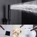 Matt Black Wall Mounted Luxury Shower Head